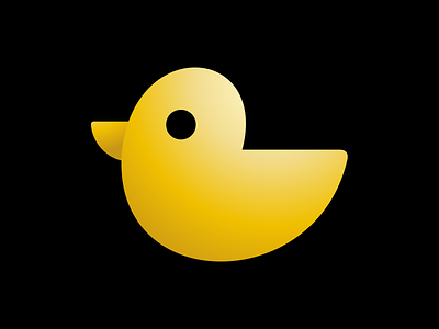 DUCK LOGO bird branding child design duck friendly gradient illustration kids logo mark minimal modern toy toys
