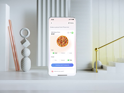 Food Ordering & Delivery App For Muse AI ai assistance ai ordering ai tools animation app app design delivery services ecommerce app food food app food delivery app food delivery service food order food ordering mobile app order product design app restaurant smart ordering snacks ordering application